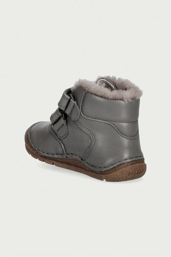 Взуття зимове дитяче шкіряне Froddo PAIX UP WINTER колір сірий фото 3