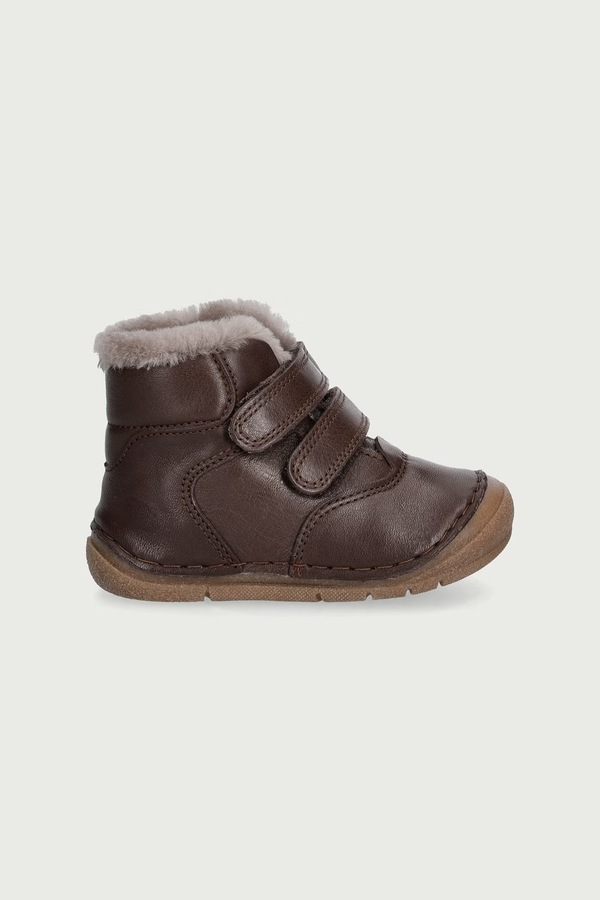 Взуття зимове дитяче шкіряне Froddo PAIX UP WINTER колір коричневий фото 2