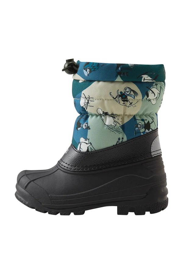 Зимние сапоги зимние детские Reima Moomin Nefar цвет голубой