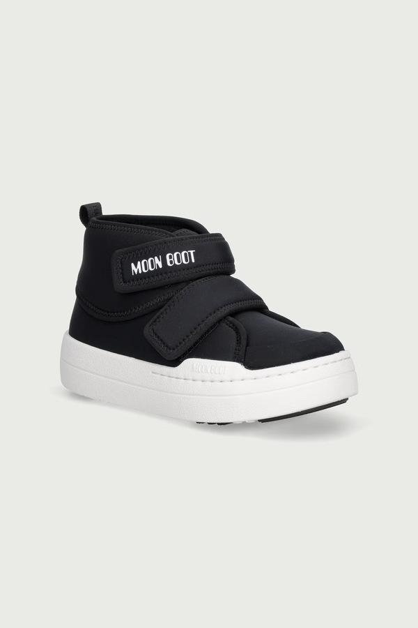 Снігові чоботи дитячі Moon Boot MB JR SPARK BAND колір чорний