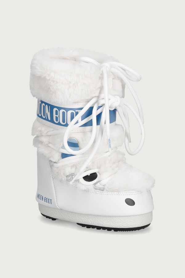 Зимние сапоги детские Moon Boot MB ICON LITTLE YETI цвет белый