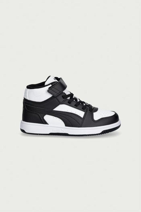 Rebound Slam Mid AC+ PS кроссовки детские Puma цвет черный