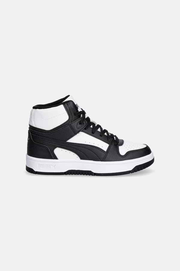 Rebound Slam Mid Mid кроссовки детские Puma цвет черный