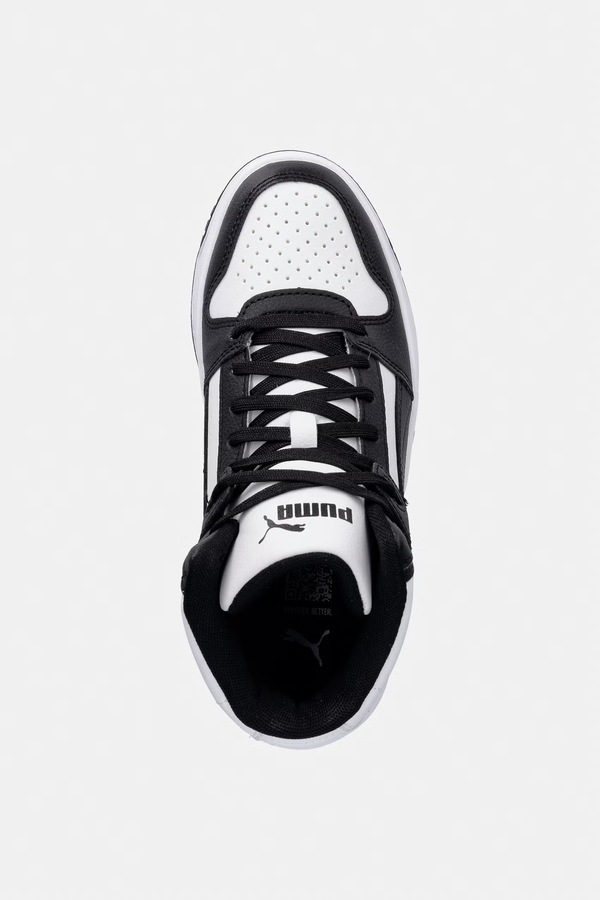 Rebound Slam Mid Mid кросівки дитячі Puma колір чорний фото 4