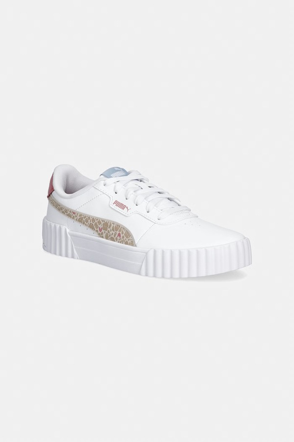 Carina 3.0 Winter Safari Jr кросівки дитячі Puma колір білий