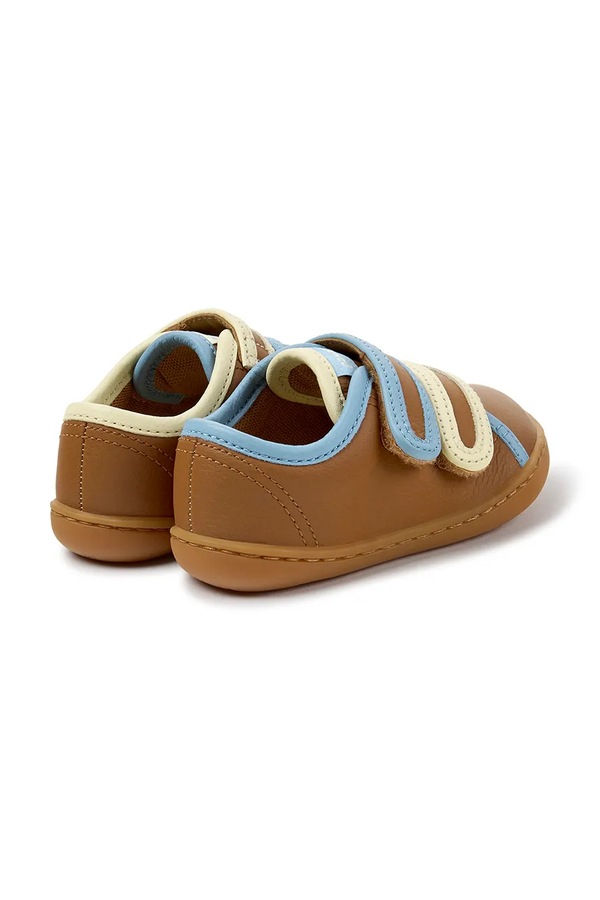 Peu Cami TWS FW кросівки дитячі шкіряні Camper колір коричневий фото 4