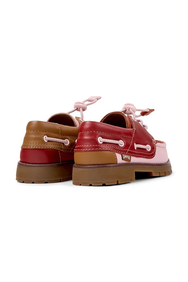 Мокасины детские кожаные Camper Compas Kids TWS цвет разноцветный фото 2