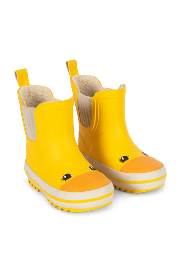 Гумові чоботи дитячі Konges Sløjd ANNELI RAIN BOOT колір жовтий