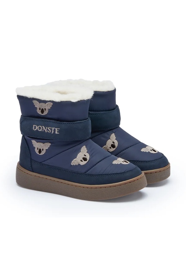 Снігові чоботи дитячі Donsje Kitto Boots Koala колір темно-синій