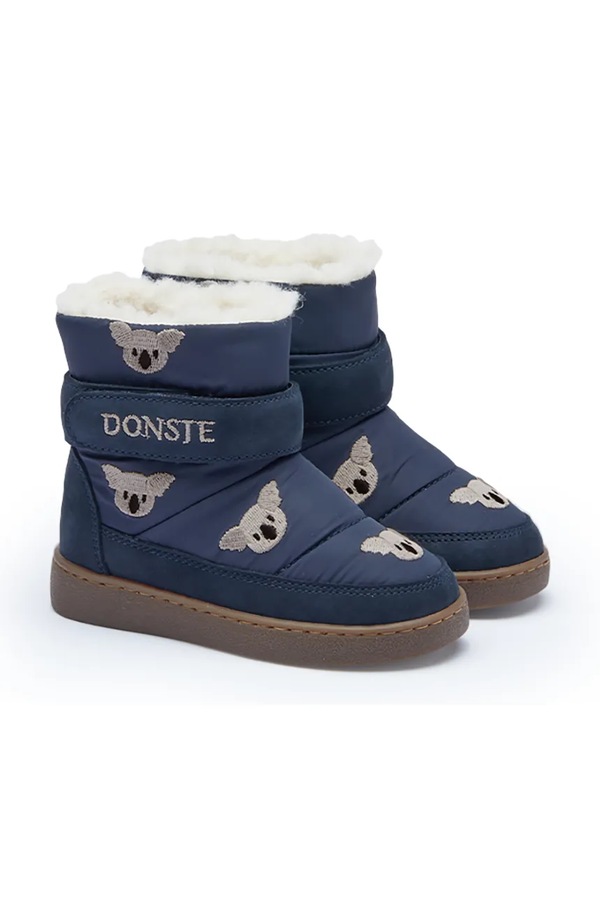 Зимние сапоги детские Donsje Ritto Boots Koala цвет темно-синий
