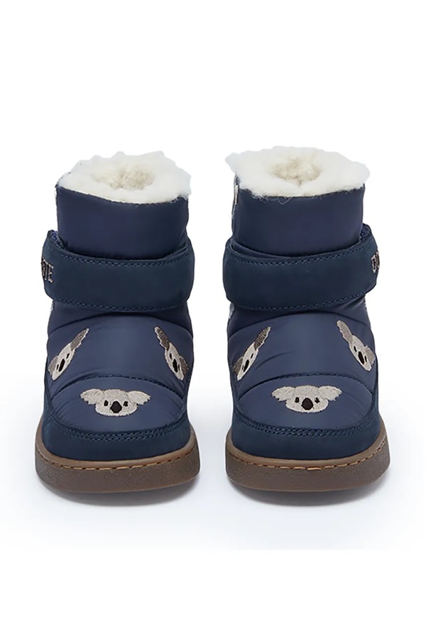 Зимние сапоги детские Donsje Ritto Boots Koala цвет темно-синий