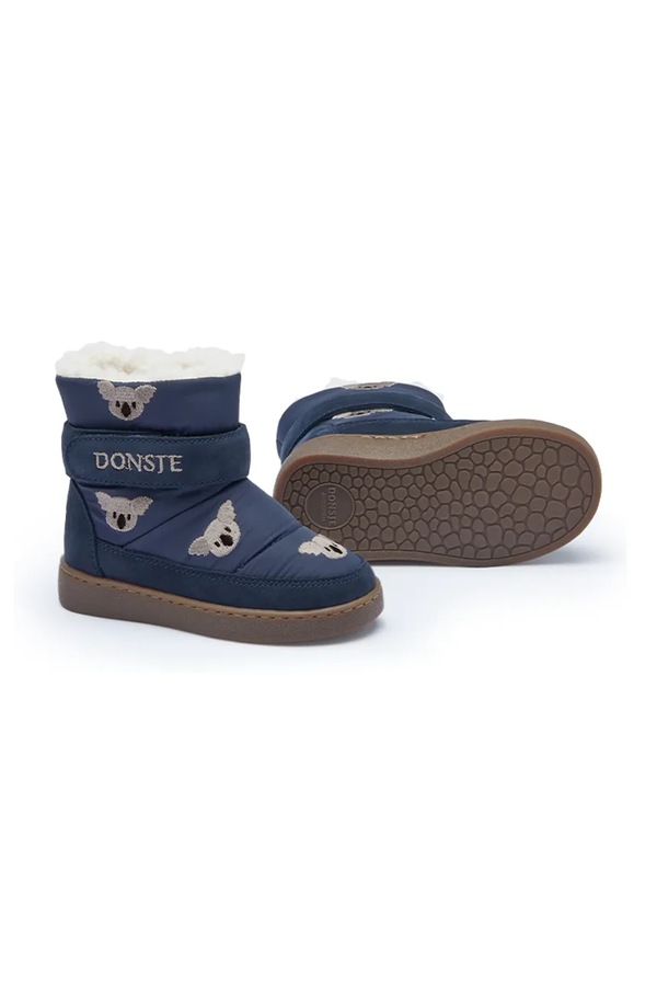 Снігові чоботи дитячі Donsje Ritto Boots Koala колір темно-синій фото 4