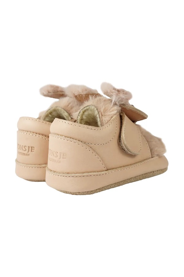 Обувь для младенцев Donsje Matijn Sneakers Fluffy Bunny цвет бежевый фото 2