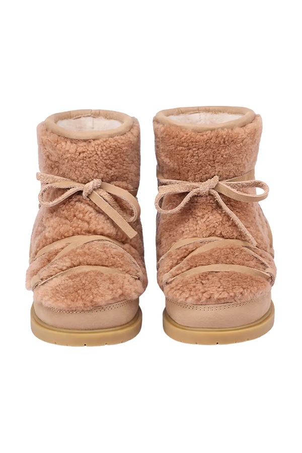 Обувь зимнее детское кожаное Donsje Cassia Boots цвет розовый