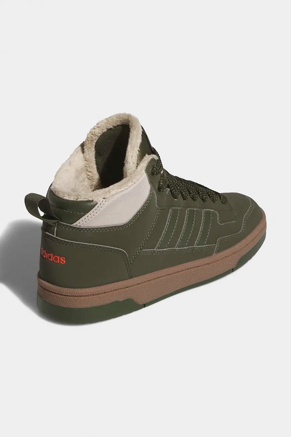 RAPID COURT MID кросівки дитячі adidas колір зелений фото 2