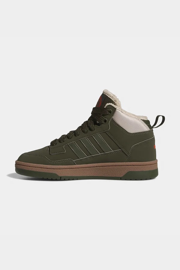 RAPID COURT MID кросівки дитячі adidas колір зелений фото 4