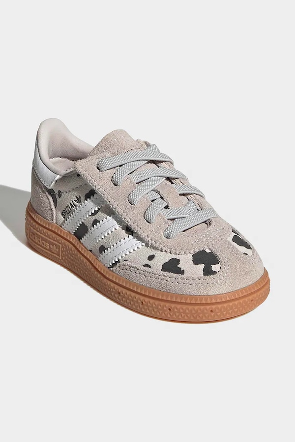 HANDBALL SPEZIAL кроссовки детские замшевые adidas Originals цвет серый