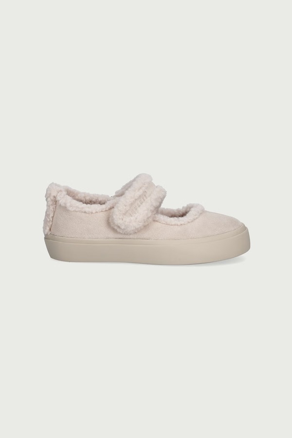 Кеди дитячі замшеві Inuikii SHEARLING M.J. колір бежевий фото 2