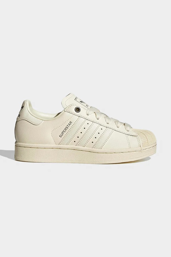 SUPERSTAR II кросівки дитячі шкіряні adidas Originals колір бежевий