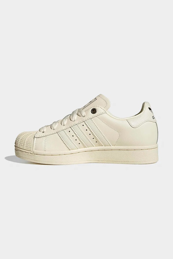 SUPERSTAR II кросівки дитячі шкіряні adidas Originals колір бежевий фото 4