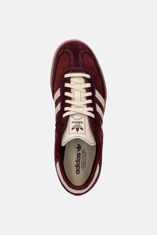 SAMBA OG кросівки дитячі замшеві adidas Originals колір коричневий фото 4