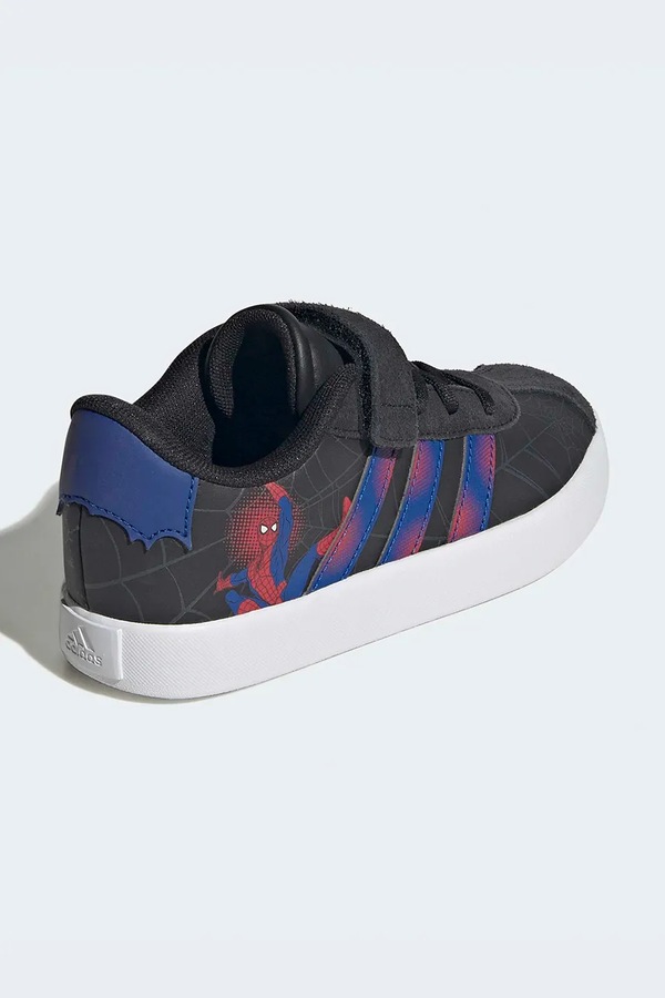VL COURT SPIDER-MAN кроссовки детские adidas цвет черный фото 2