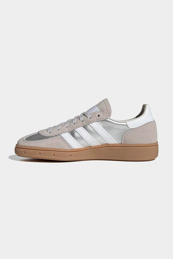 HANDBALL SPEZIAL кросівки дитячі шкіряні adidas Originals колір срібний фото 4