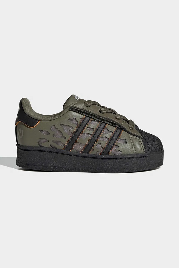 SUPERSTAR LED LIGHTS кросівки дитячі adidas Originals колір зелений