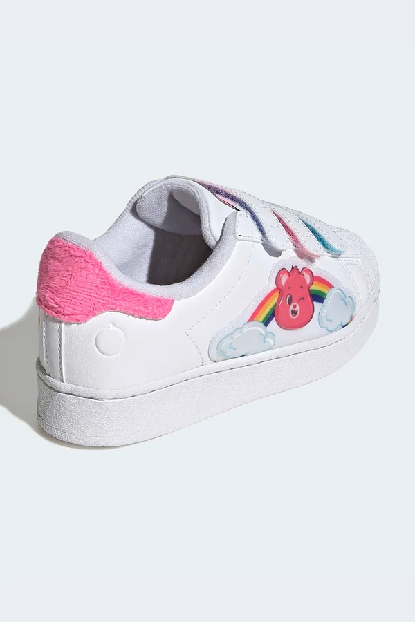 SUPERSTAR LED LIGHTS кроссовки детские adidas Originals цвет розовый фото 2