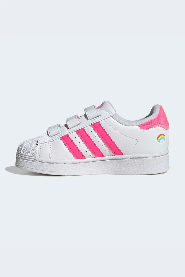 SUPERSTAR LED LIGHTS кросівки дитячі adidas Originals колір рожевий фото 4