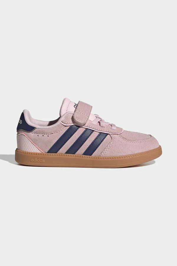 BREAKNET SLEEK кросівки дитячі adidas колір рожевий