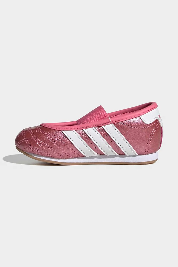 TAEKWONDO кросівки дитячі шкіряні adidas Originals колір рожевий фото 4