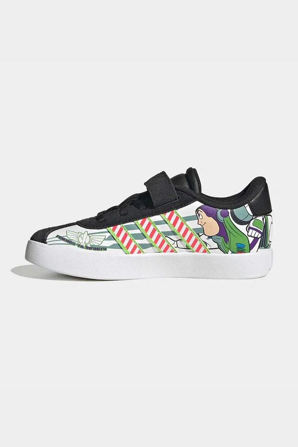 VL COURT TOY STORY кросівки дитячі adidas колір чорний фото 4
