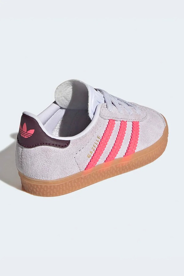GAZELLE кросівки дитячі замшеві adidas Originals колір фіолетовий фото 2