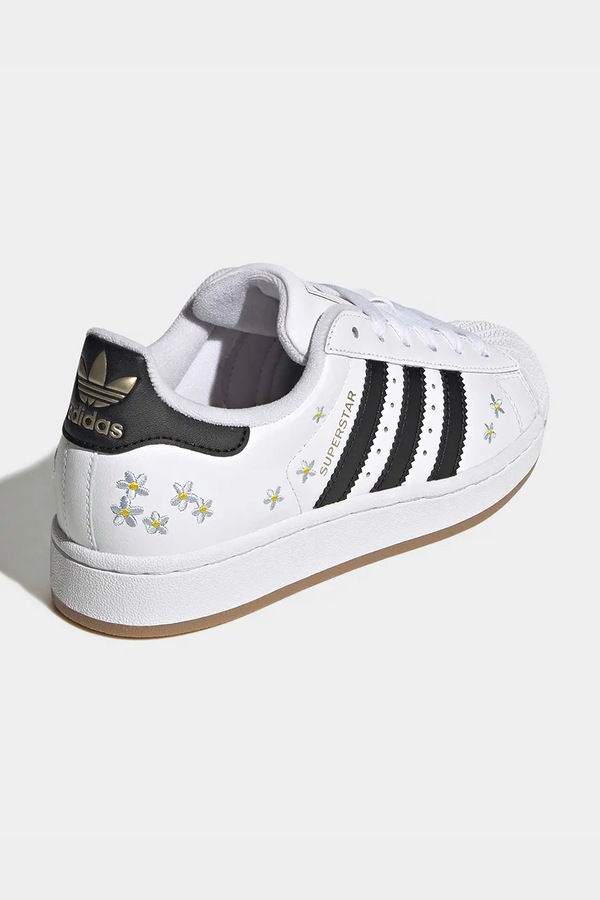 SUPERSTAR II кроссовки детские кожаные adidas Originals цвет белый фото 2