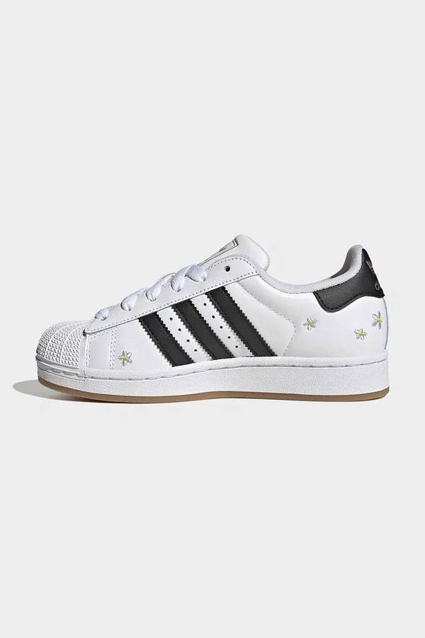 SUPERSTAR II кросівки дитячі шкіряні adidas Originals колір білий фото 4