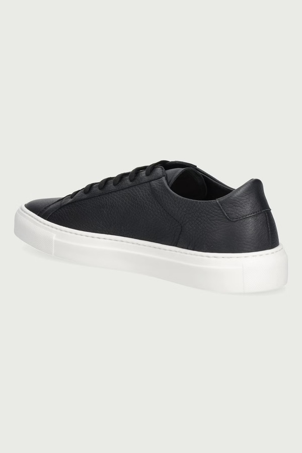 Achilles Piuma кросівки чоловічі шкіряні Common Projects колір чорний фото 3