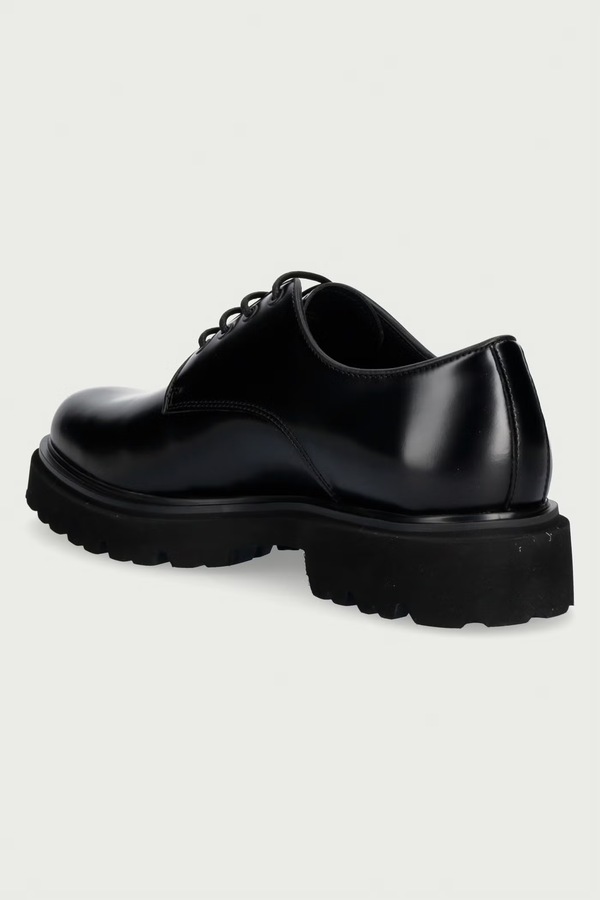 Напівчеревики чоловічі шкіряні Steve Madden Motala колір чорний фото 2