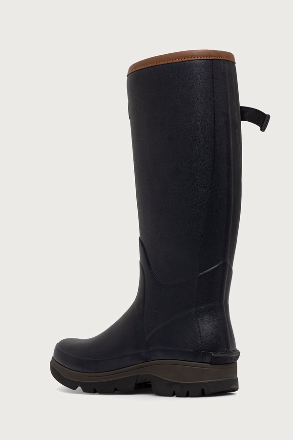 Гумові чоботи чоловічі Barbour Tempest колір темно-синій фото 3