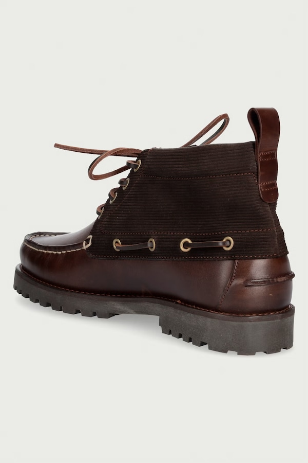 Ботинки мужские кожаные Barbour Harle цвет коричневый фото 2