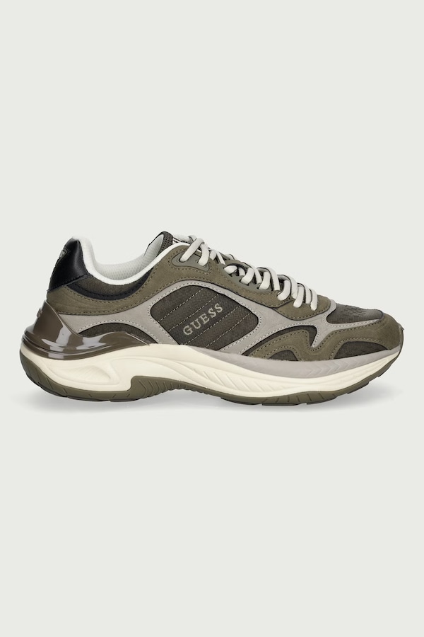 SQUAN3 кроссовки мужские Guess цвет зеленый