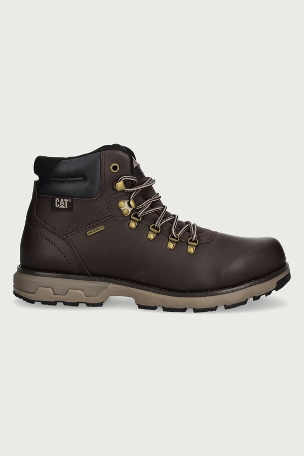 Обувь мужское кожаное CAT Footwear PURSUE HIKER WP цвет коричневый