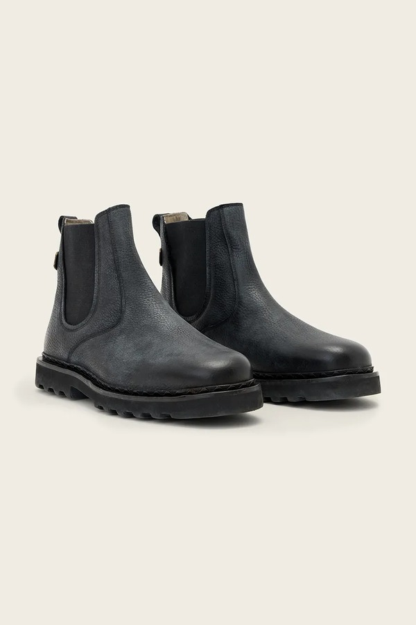 Челсі чоловічі шкіряні AllSaints Skiff Chelsea Boot колір чорний фото 2