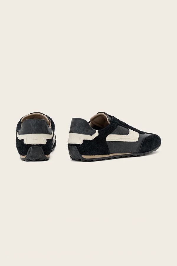 Liam Hex Low Top кросівки чоловічі шкіряні AllSaints колір чорний фото 2