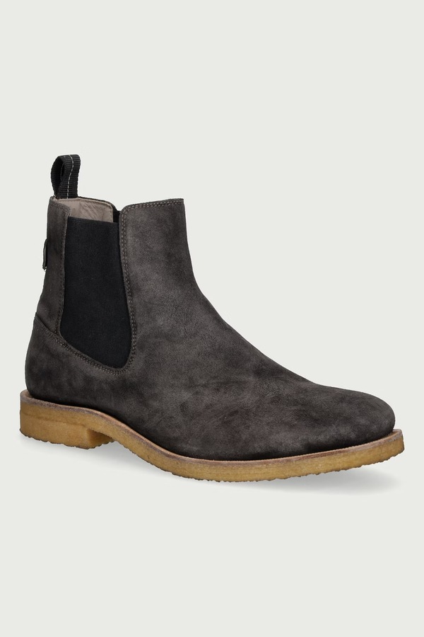 Челси мужские замшевые AllSaints Clive Chelsea Boot цвет серый