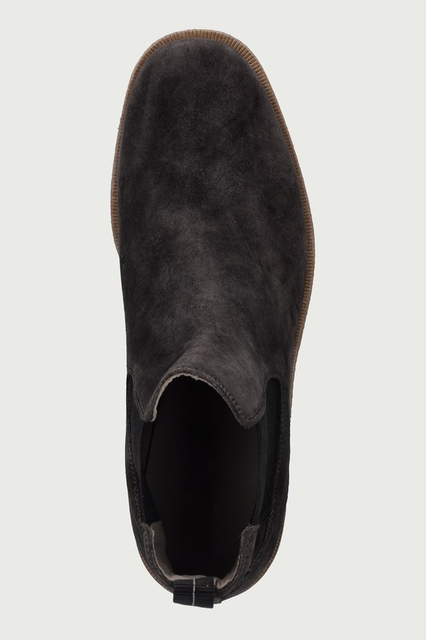 Челсі чоловічі замшеві AllSaints Clive Chelsea Boot колір сірий фото 4