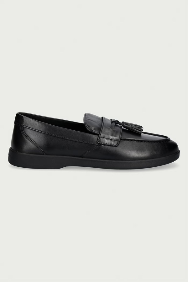 Мокасини чоловічі шкіряні Michael Kors Wesley Tassel Slip On колір чорний
