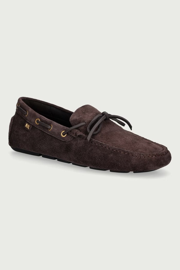 Мокасини чоловічі замшеві Michael Kors Sayer Moc колір коричневий