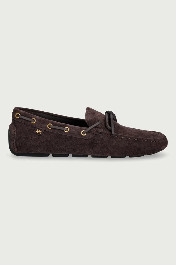 Мокасини чоловічі замшеві Michael Kors Sayer Moc колір коричневий фото 2