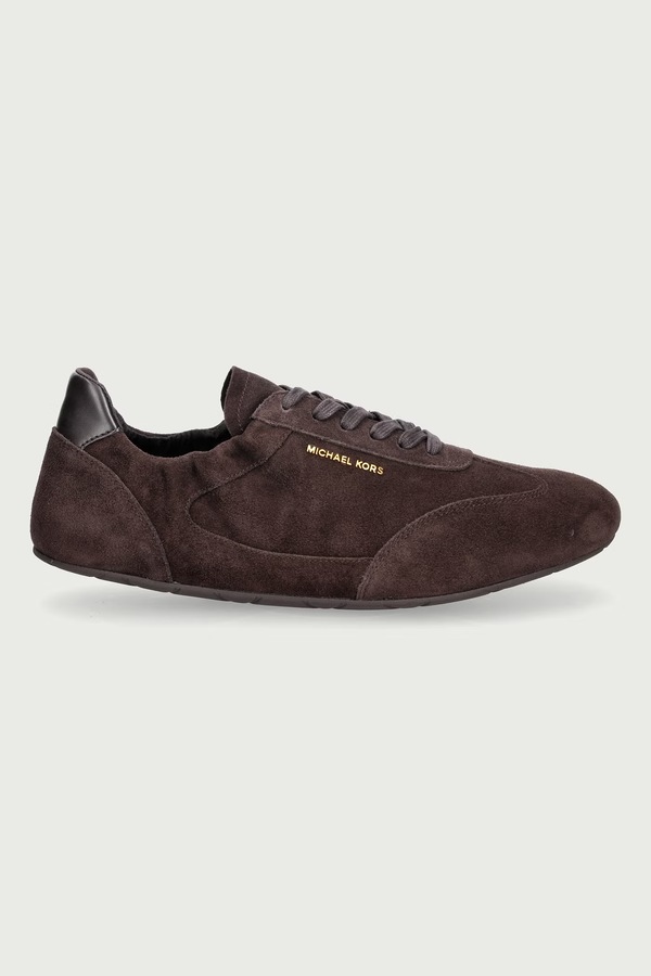 Archer Trainer кросівки чоловічі замшеві Michael Kors колір коричневий фото 2